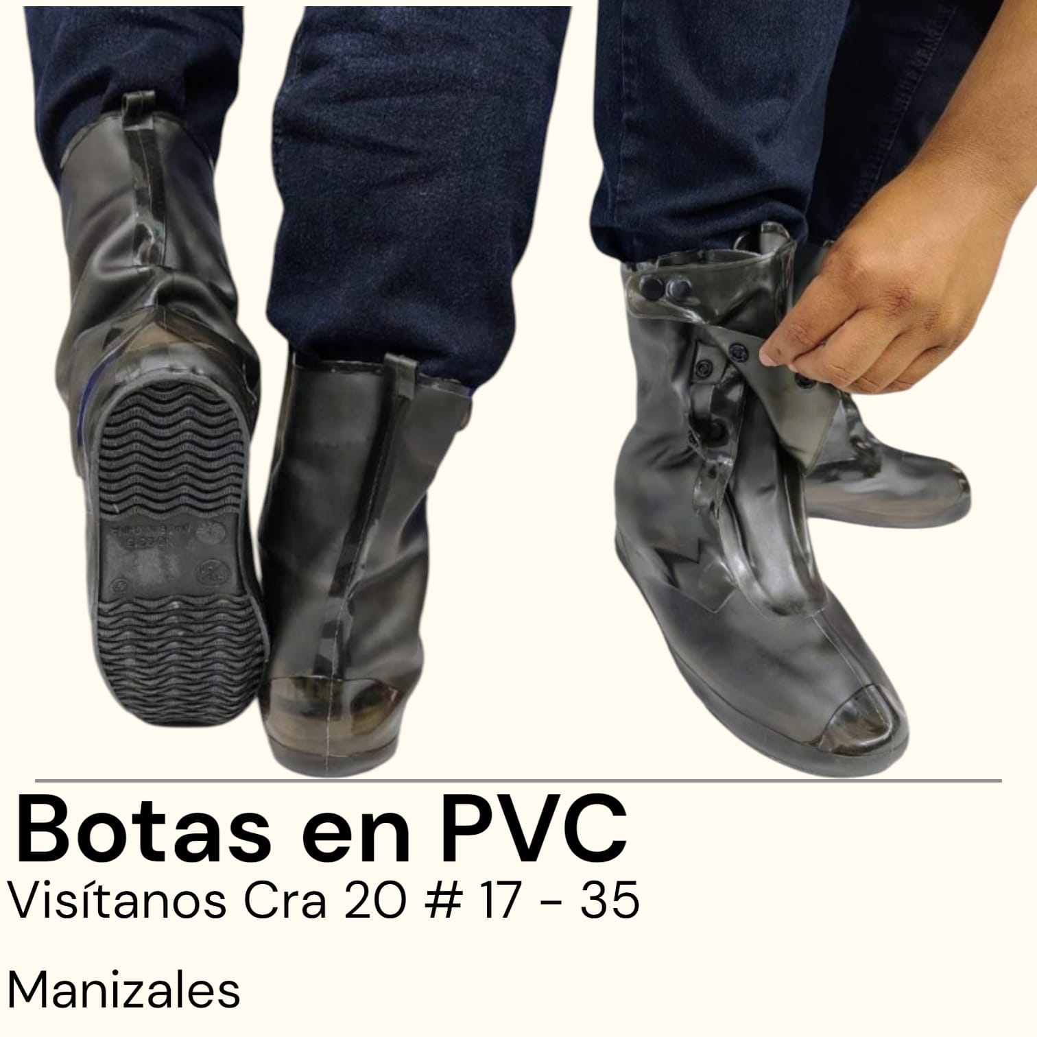 Botas en PVC